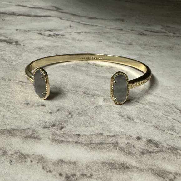 Kendra Scott Elton Gold Bracelet (Slate) - Picture 5 of 8